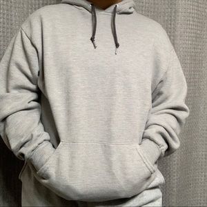 LIGHT GRAY HOODIE